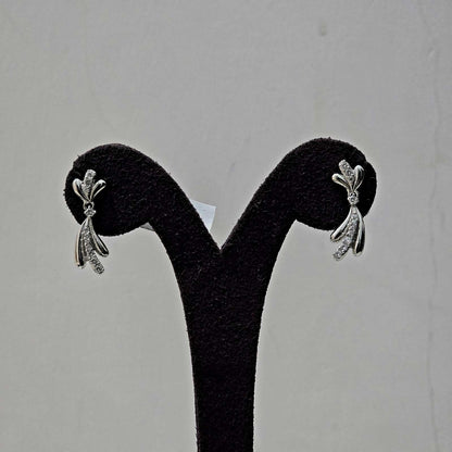 Silver Fern Earrings