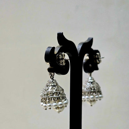 Maharani Pearl Jhumkas
