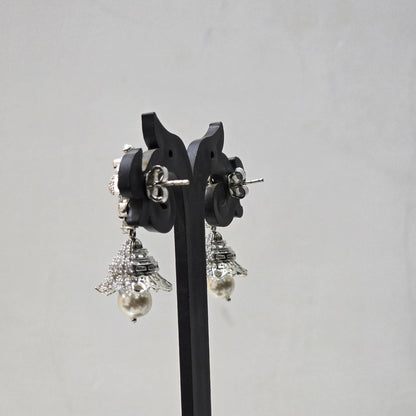 Peacock Crown Jhumkas