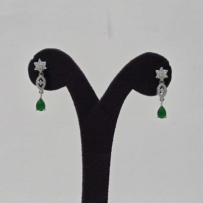 Premium Green Stone Earrings
