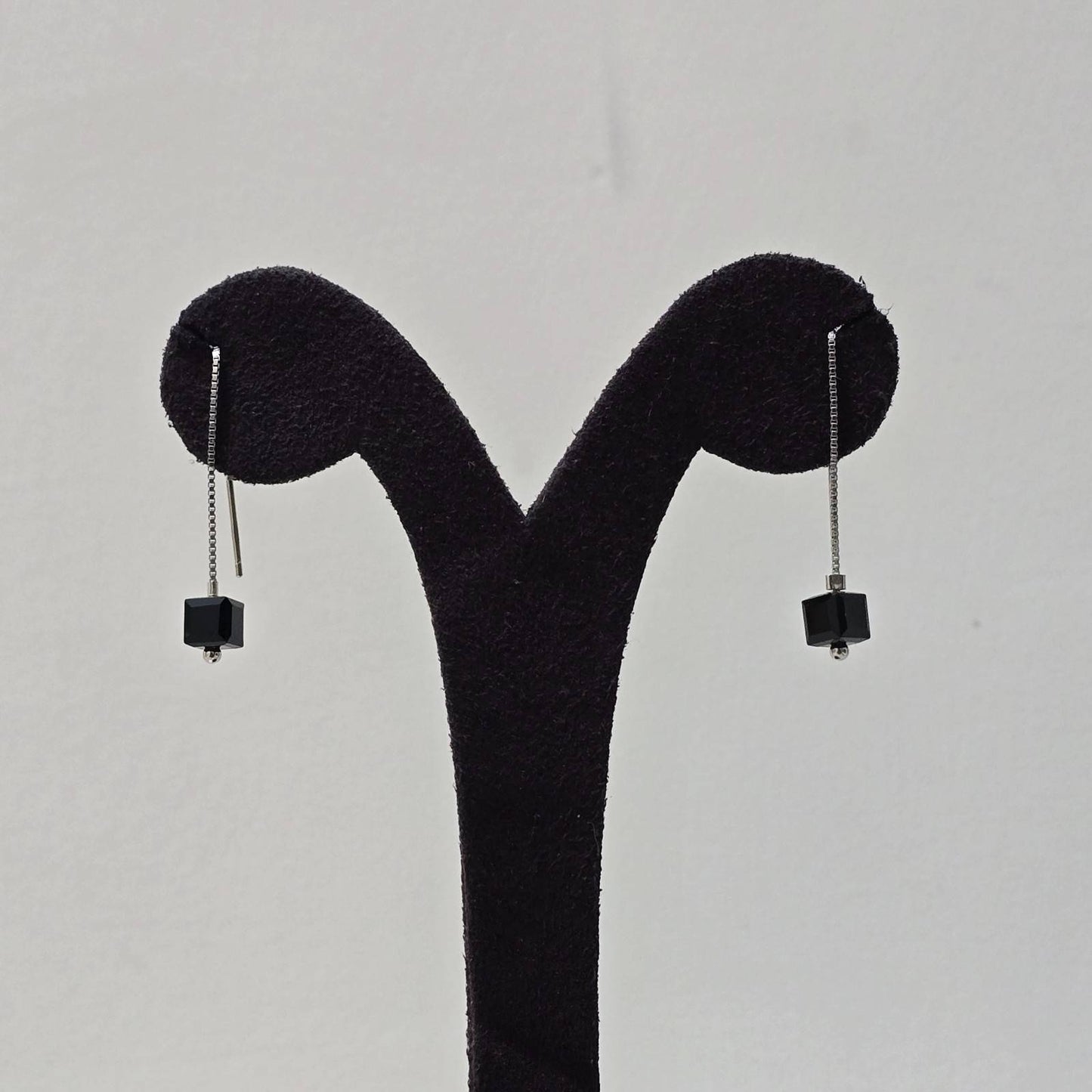 Black Axis Earrings