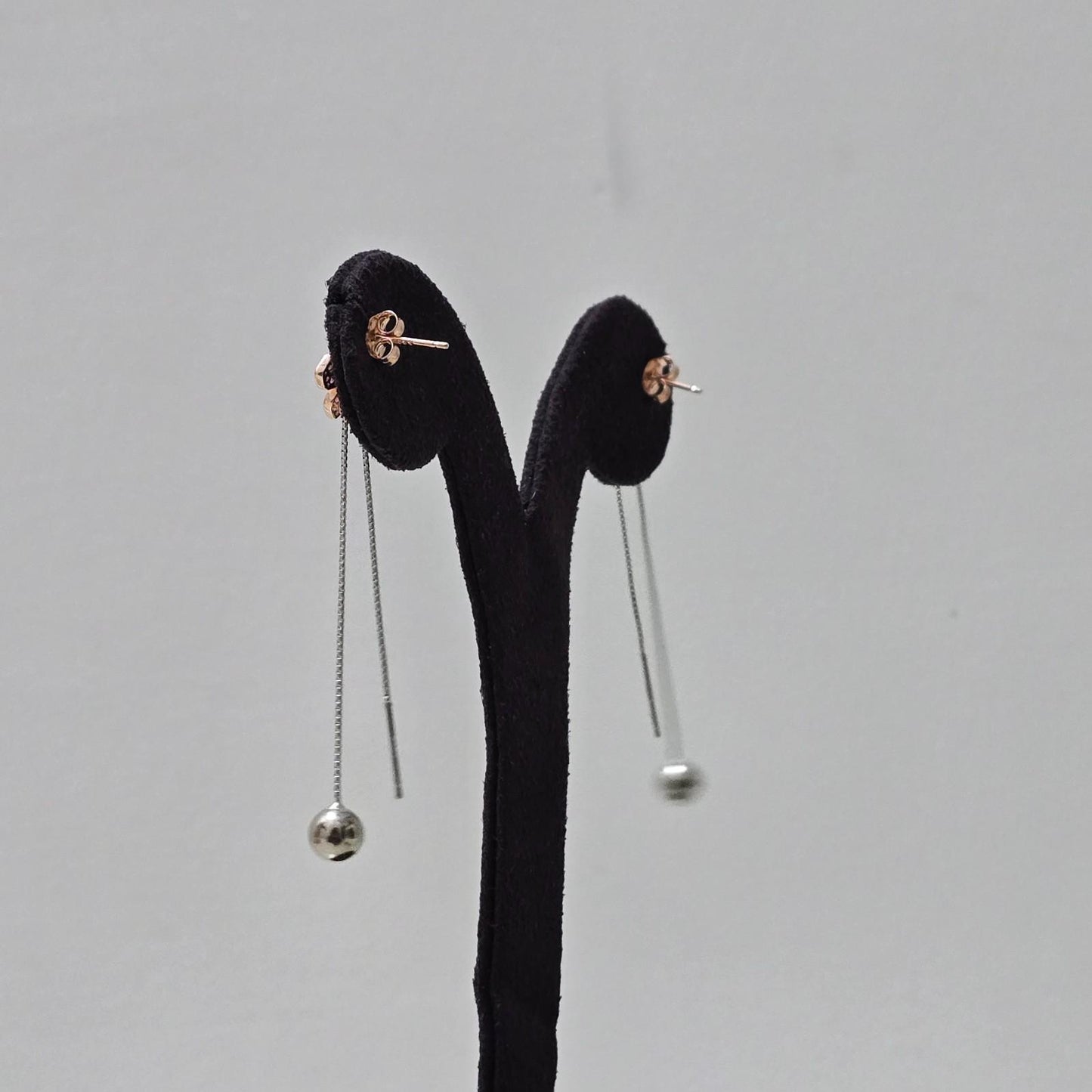 Petal Grace Chain Earrings