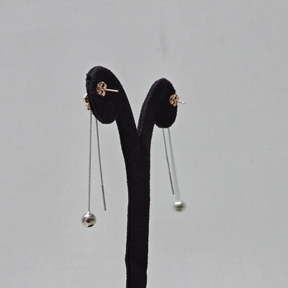 Petal Grace Chain Earrings