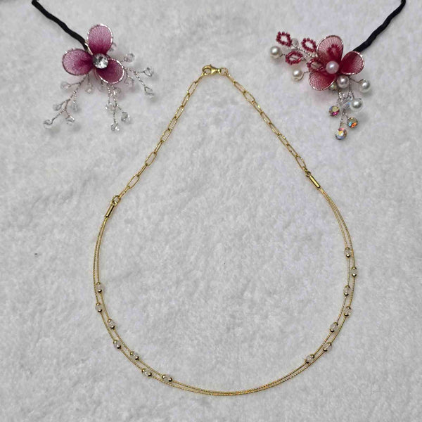 Golden Blossom Chain