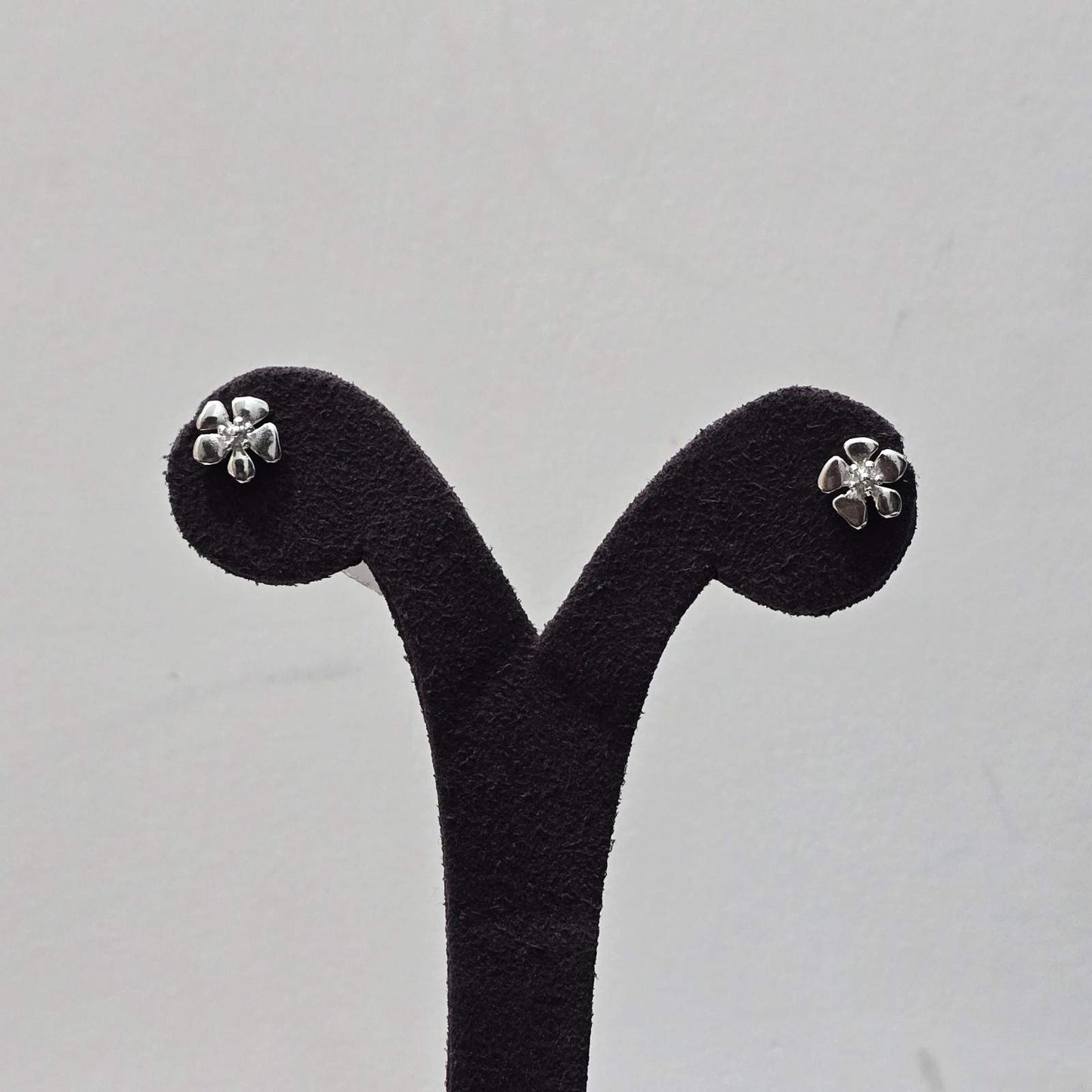 Silver Bloom Studs