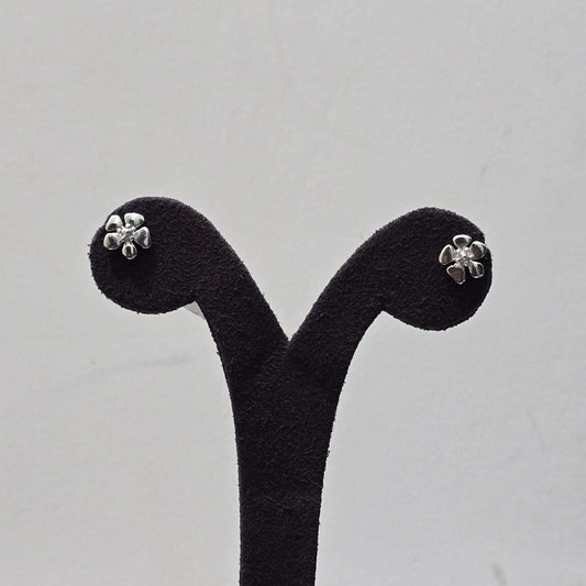 Silver Bloom Studs