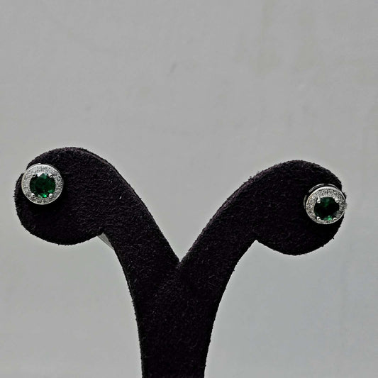 Anvika Green Studs