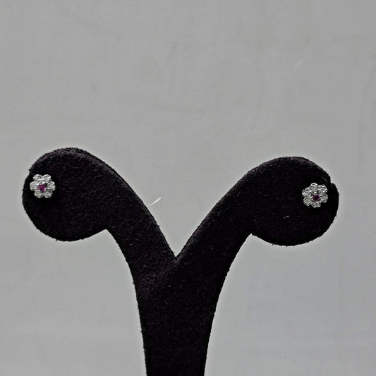 Pink Petal Studs