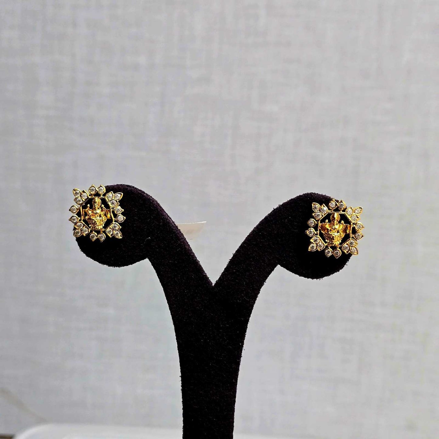 Divine Lakshmi Halo Studs