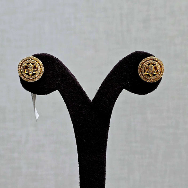 Divine Flower Halo Studs
