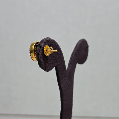 Divine Flower Halo Studs