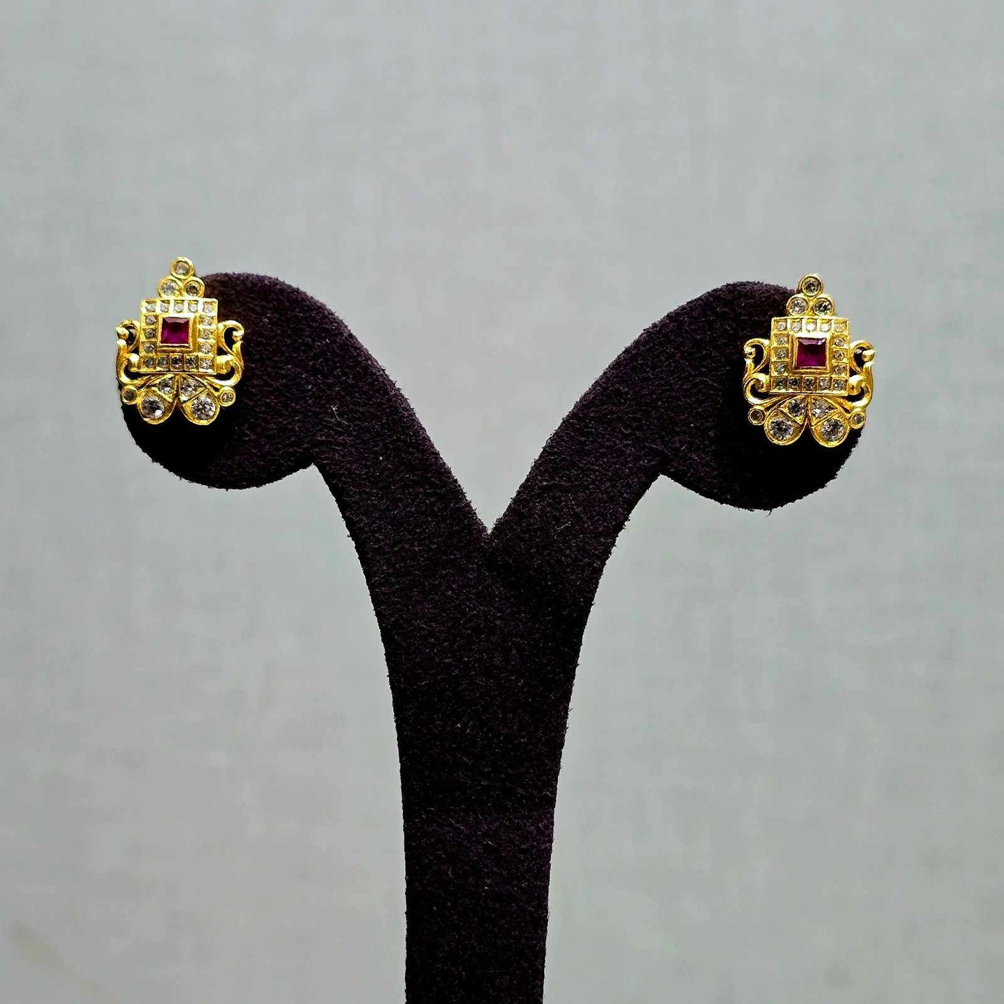 Mahal Ruby Studs
