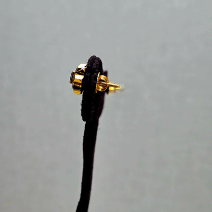 Ruby Lotus Studs