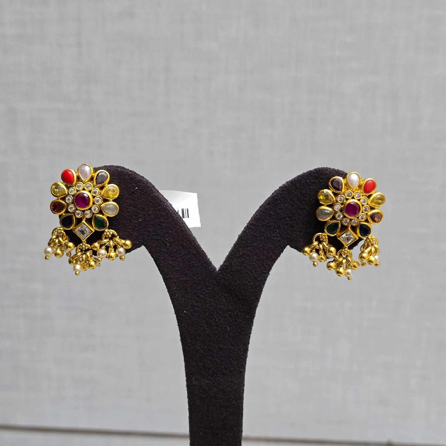 Navaratna Blossom Studs