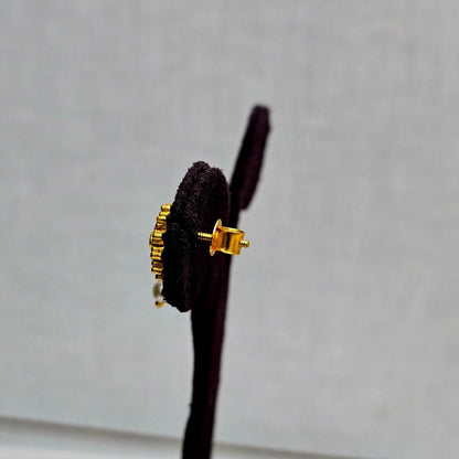 Rani Tiny Pearl Studs