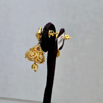 Maharani Gold Jhumkis