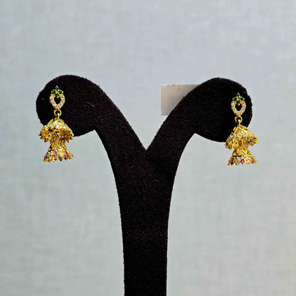 Royal Mayuri Jhumkas