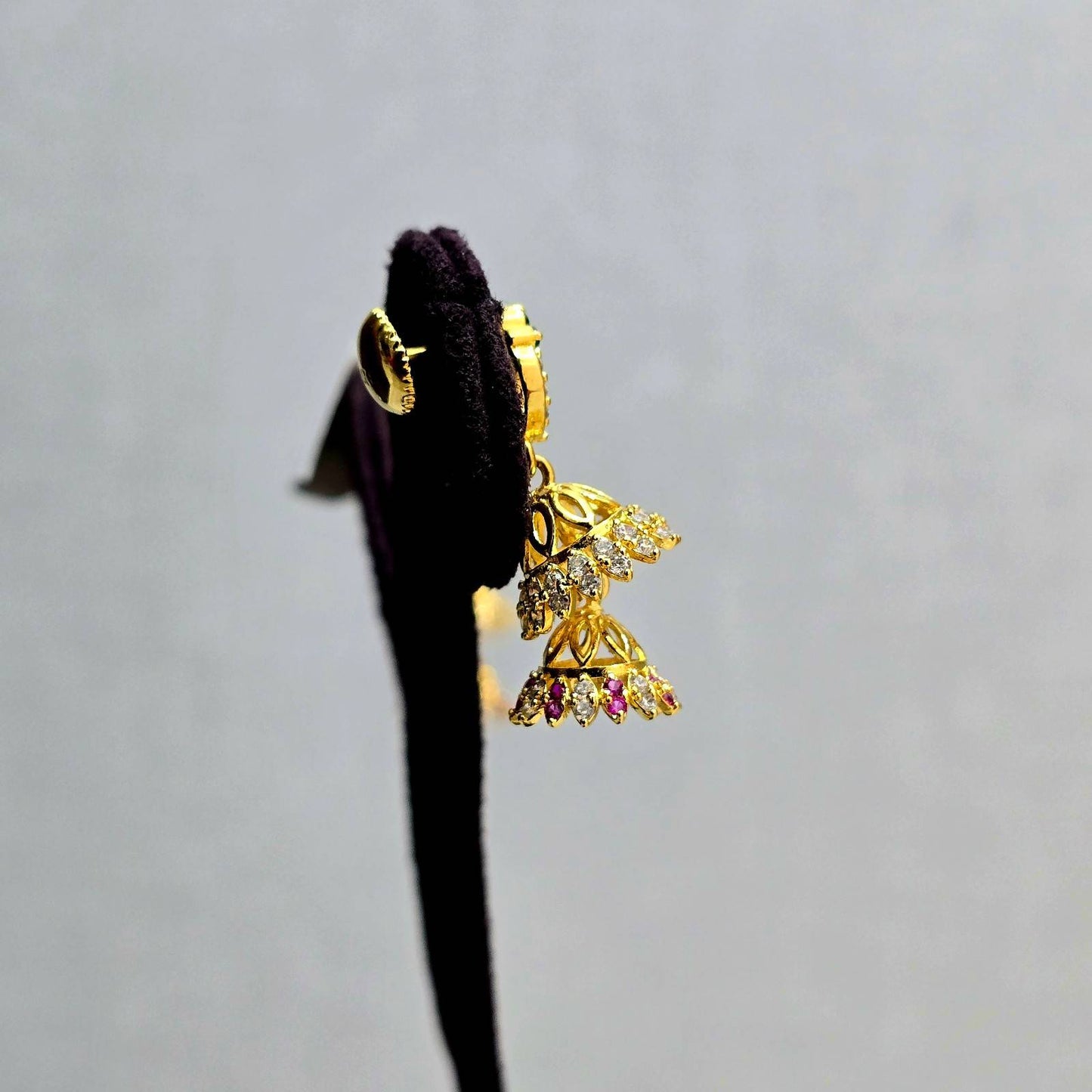 Royal Mayuri Jhumkas