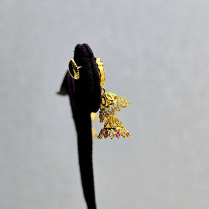 Royal Mayuri Jhumkas
