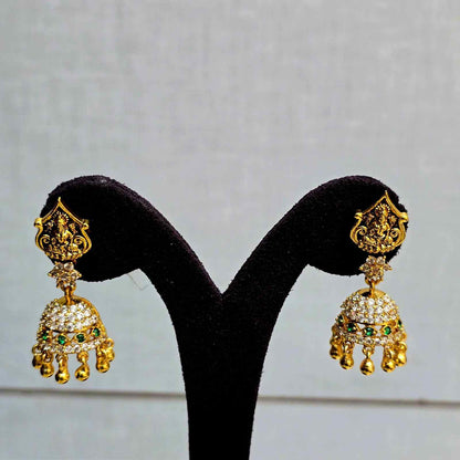 Mahalakshmi Bridal Jhumkas