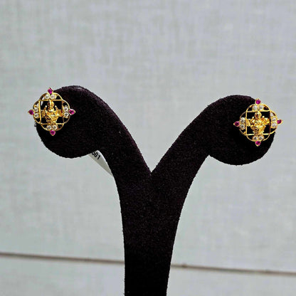 Ruby Devi Petal Studs