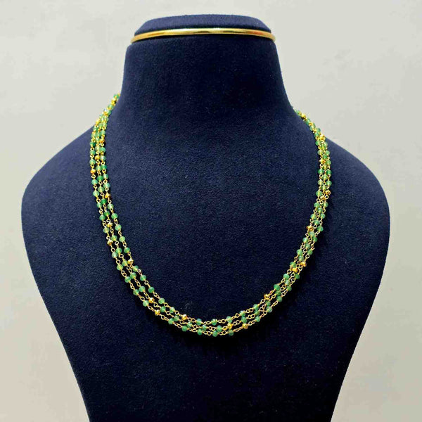 Green Mayuri Mala