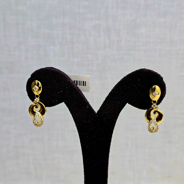 Golden Cascade Earrings