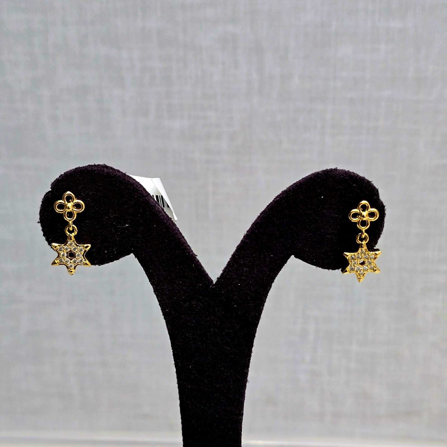 Golden Pixie Star Earrings