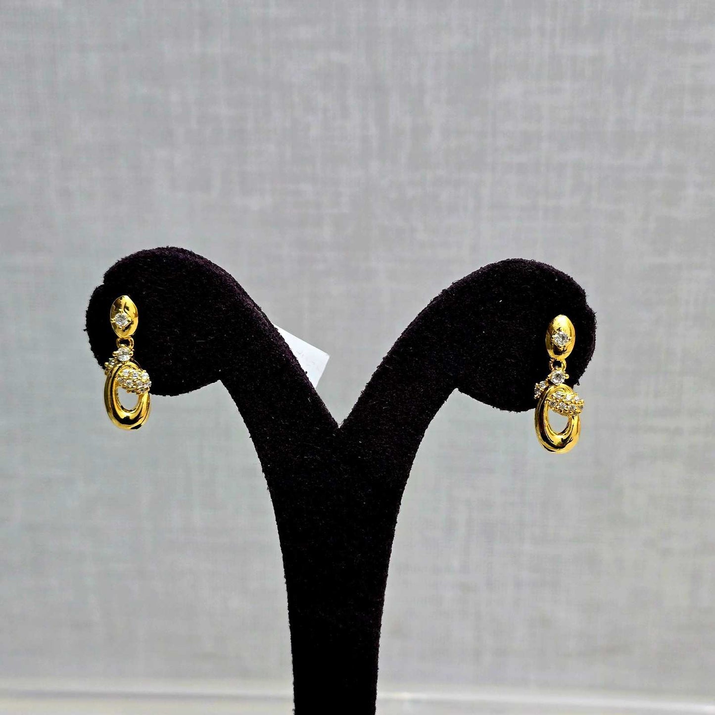 Crown Loop Earrings