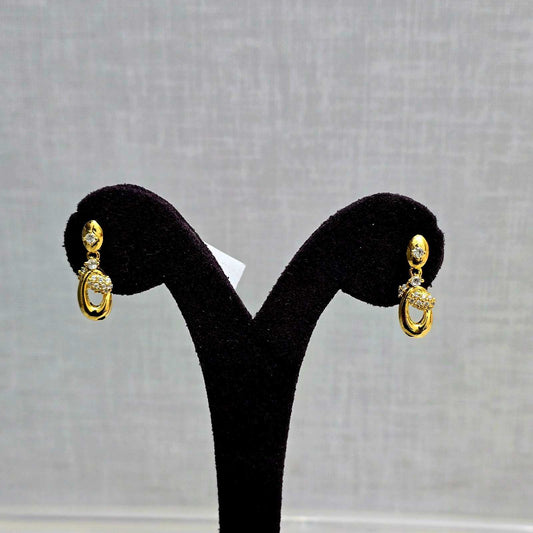 Crown Loop Earrings