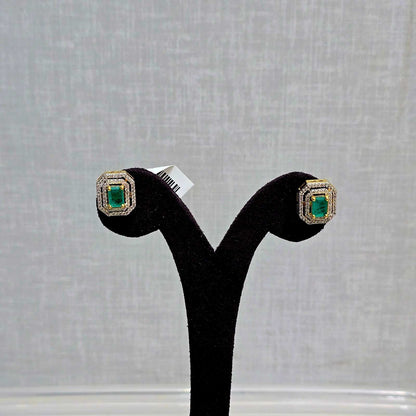 Green Luxe Studs