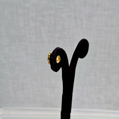 Kundan Crown Studs