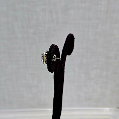 Royal Cushion Halo Studs