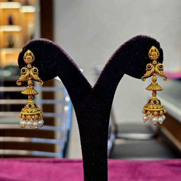 Nitya Devi Pearl Jhumkas