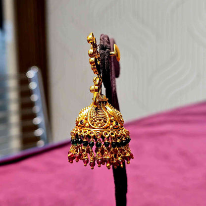 Peacock Maharani Jhumkas