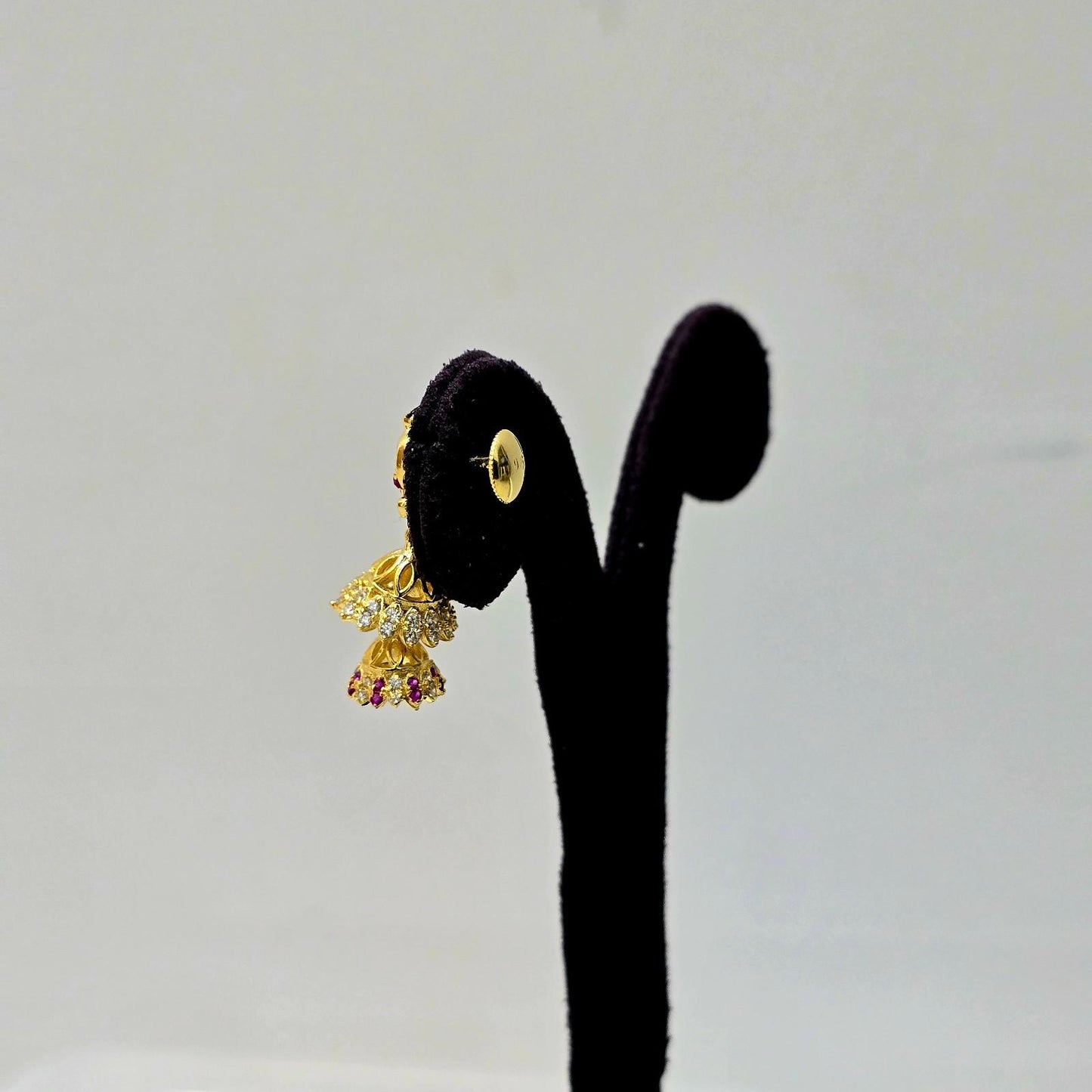 Aadhya Twin Drop Jhumkas
