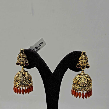 Peacock Coral Temple Drops