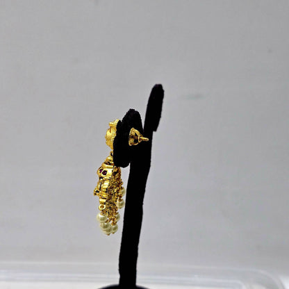 Peacock Devi Jhumkas
