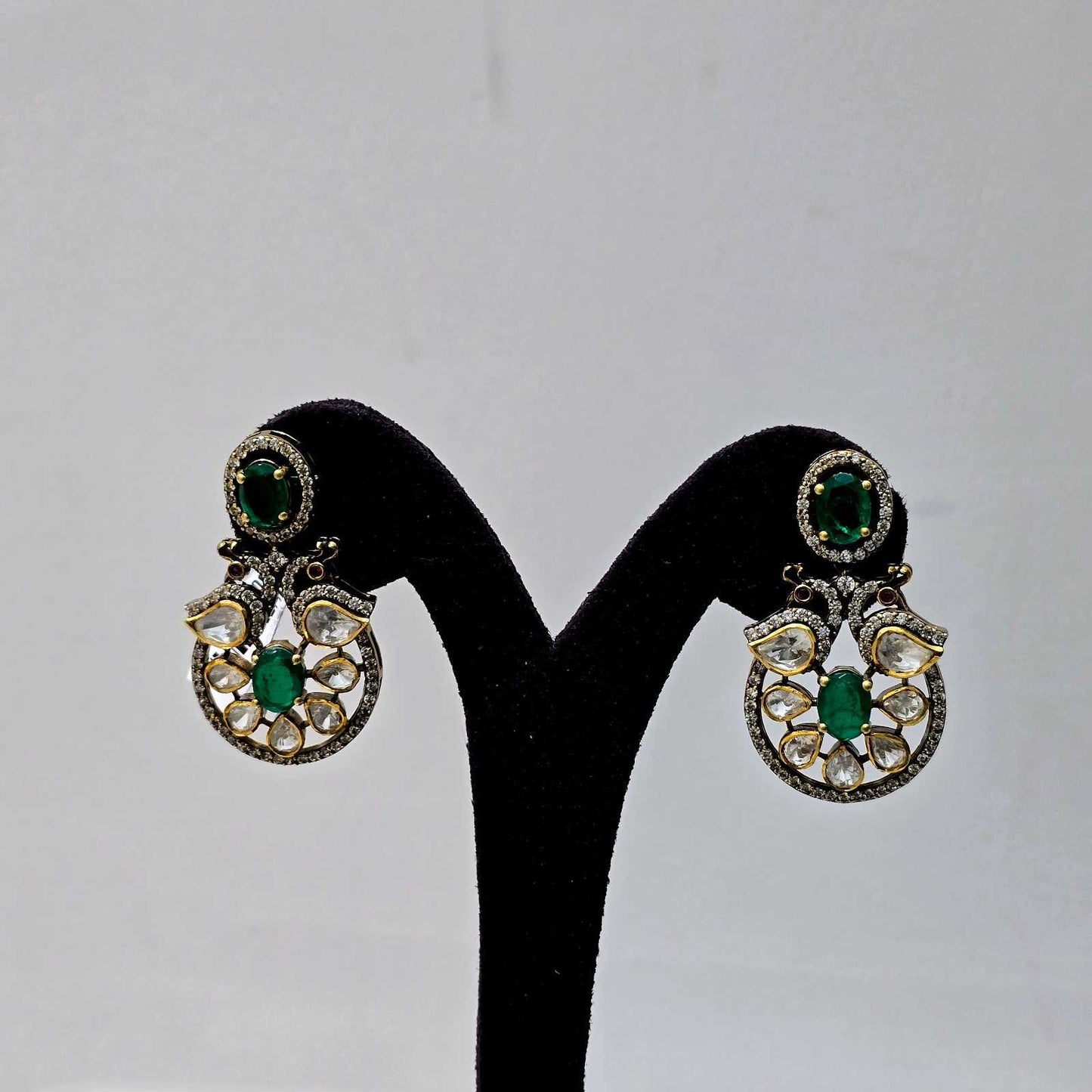 Heer Kundan Aura Earrings