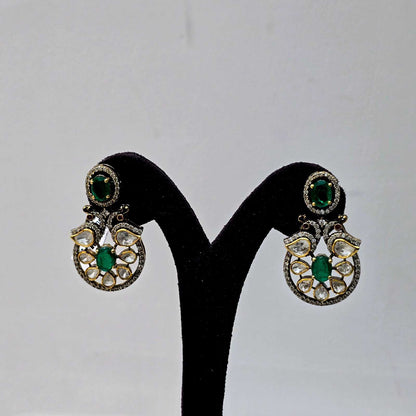 Heer Kundan Aura Earrings