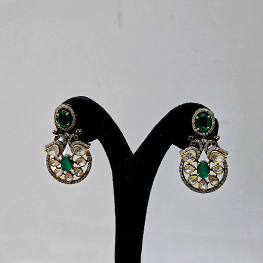 Heer Kundan Aura Earrings
