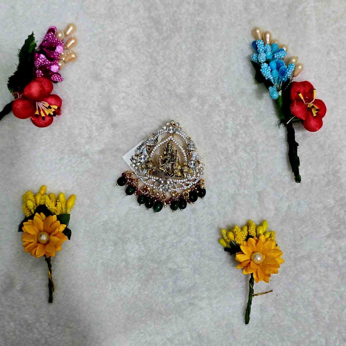 Temple Aura Lakshmi Pendant