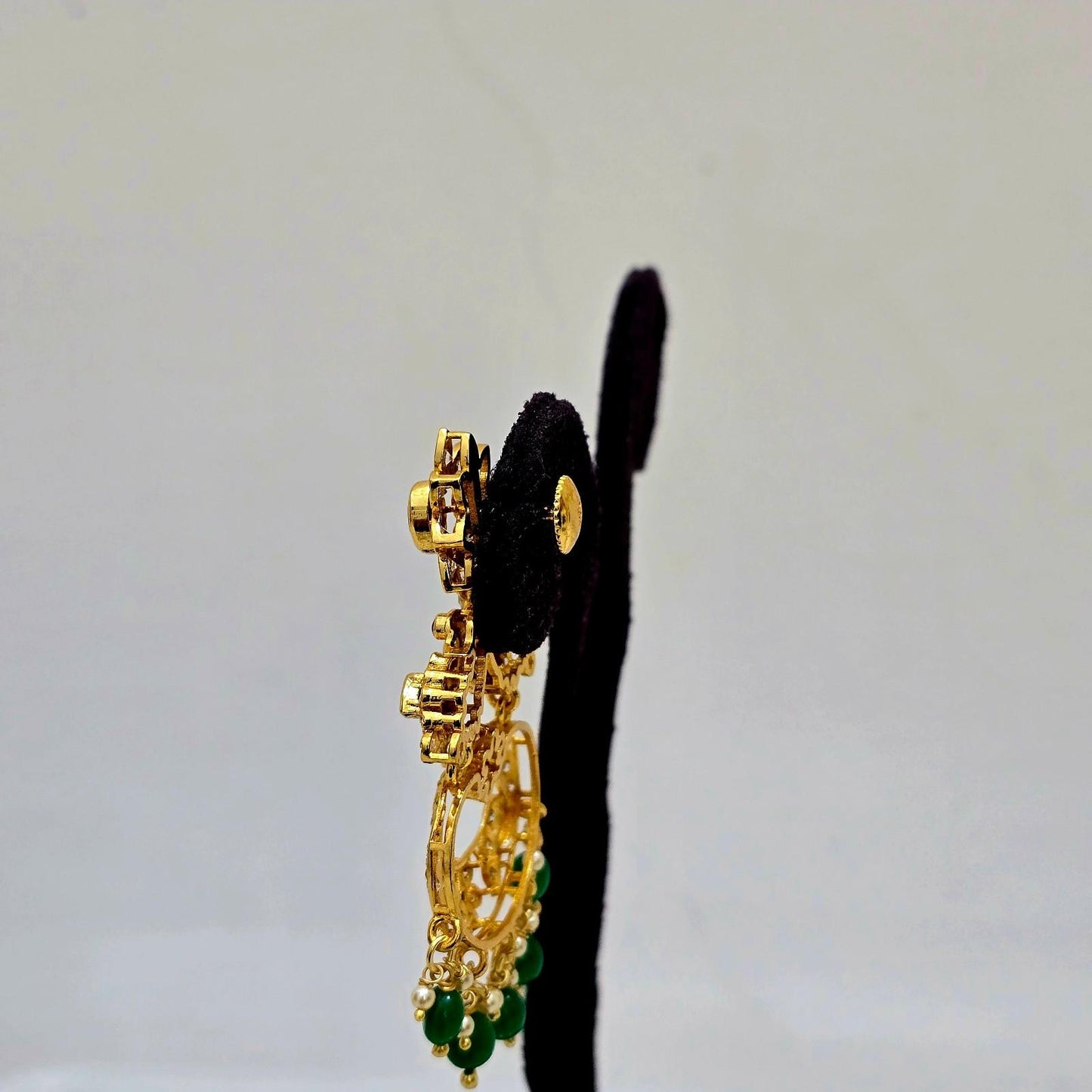 Peacock Mohini Chandbali
