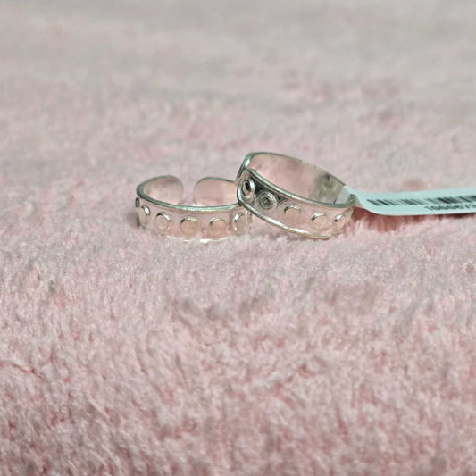 Circle Charm Toe Rings