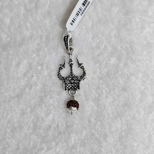 Trishul Rudraksha Pendant