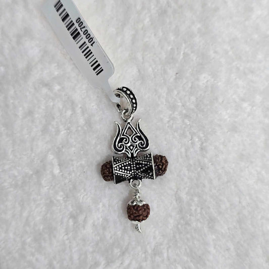 Trishul Rudraksha Pendant