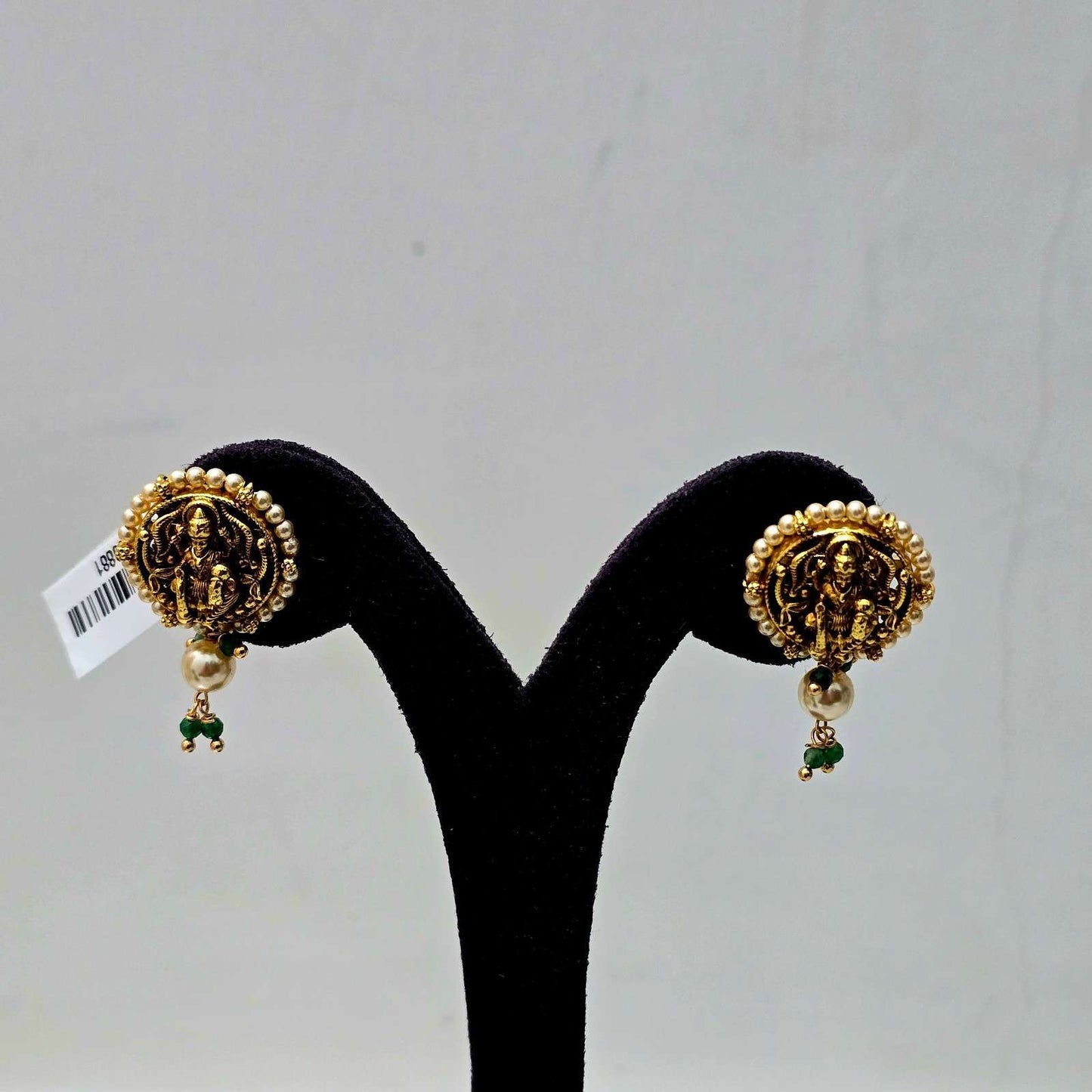 Padma Lakshmi Pearl Studs