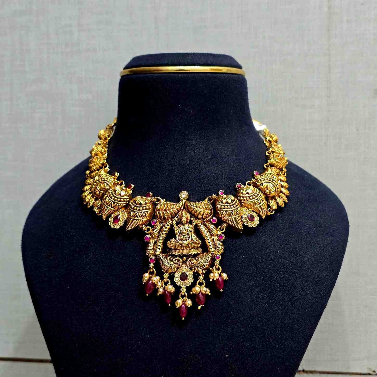 Navaratna Lakshmi Necklace