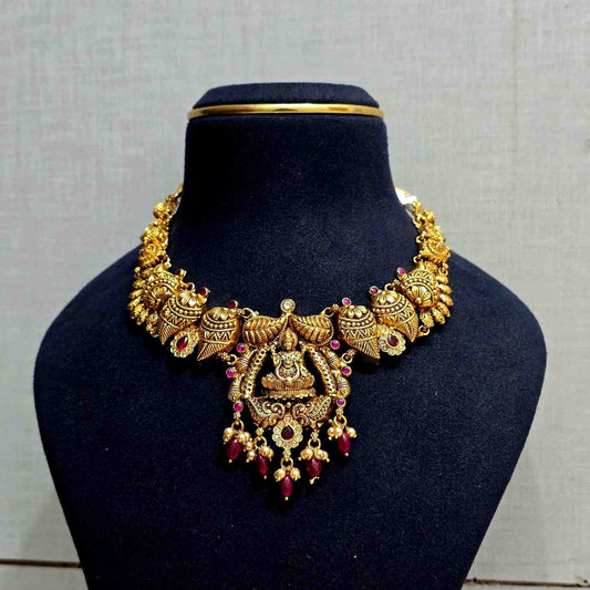 Navaratna Lakshmi Necklace