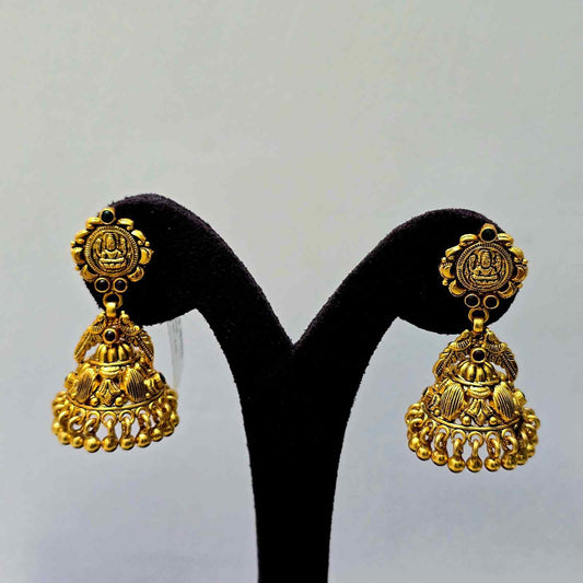 Varalakshmi Antique Jhumkas